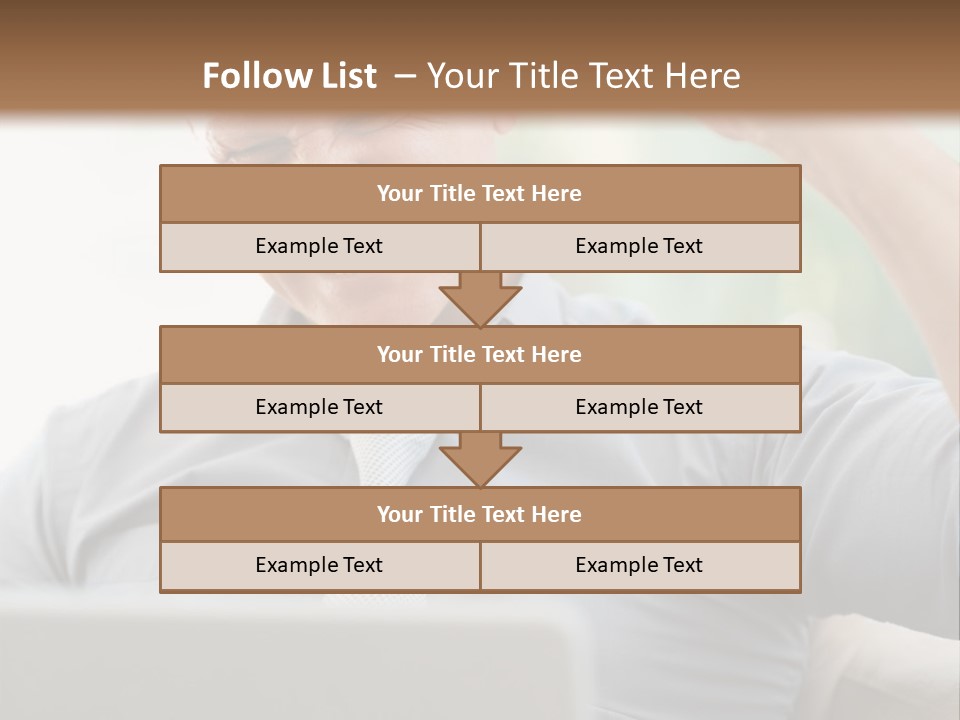 Detached House Coast PowerPoint Template