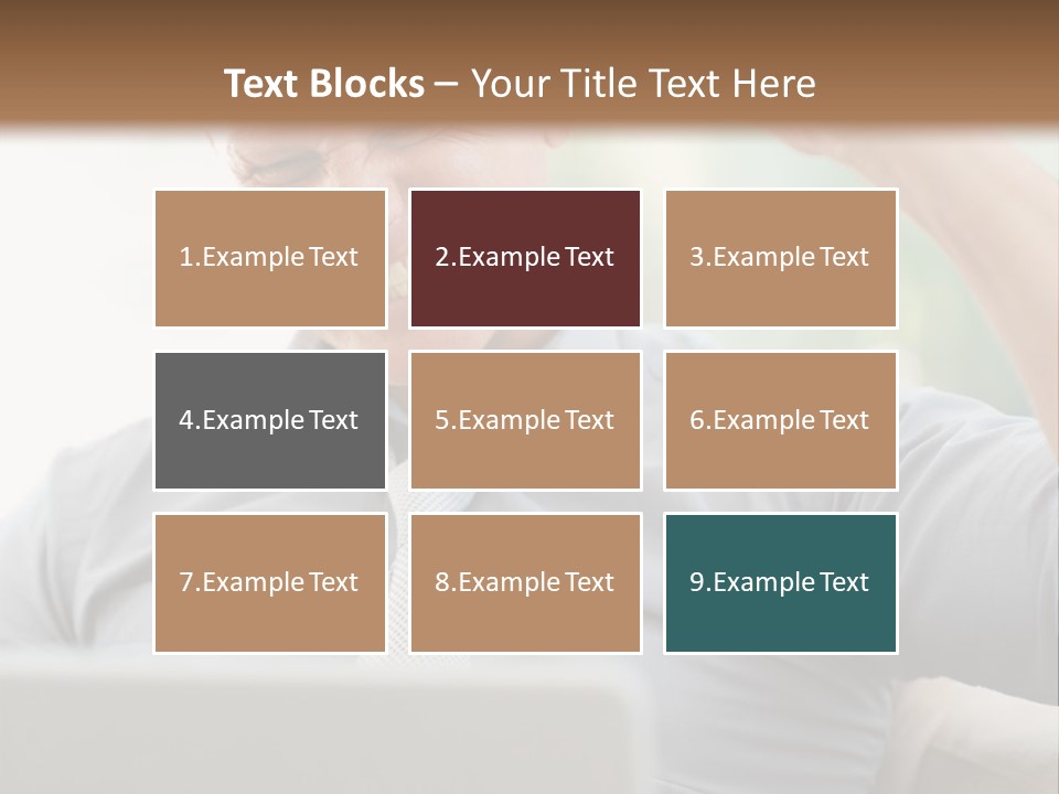 Detached House Coast PowerPoint Template