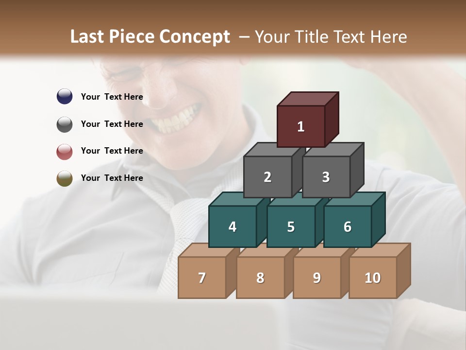 Detached House Coast PowerPoint Template