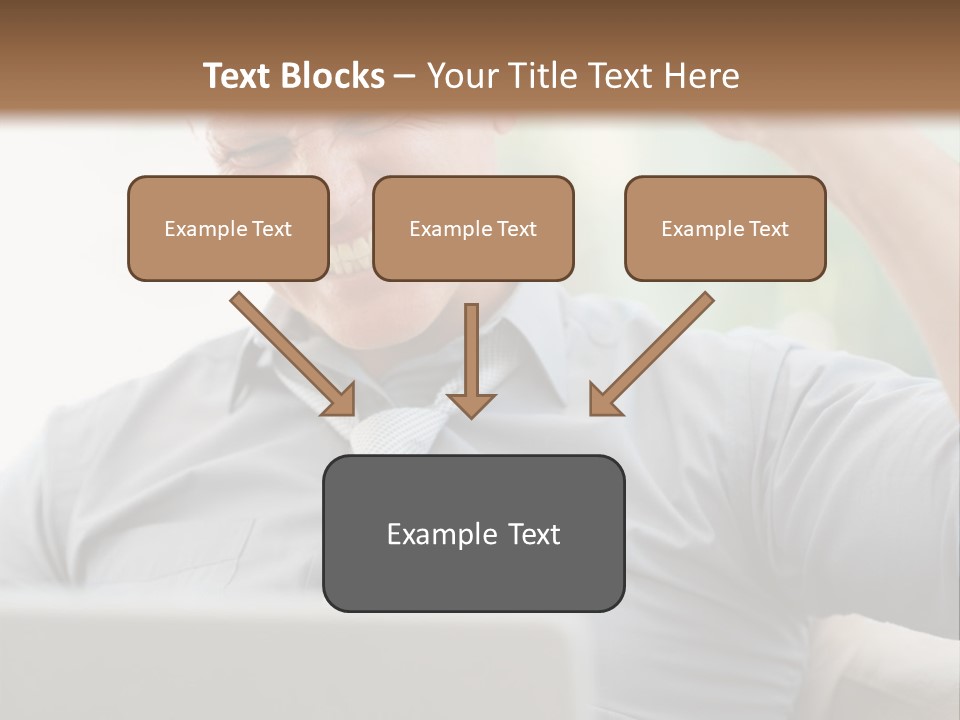 Detached House Coast PowerPoint Template