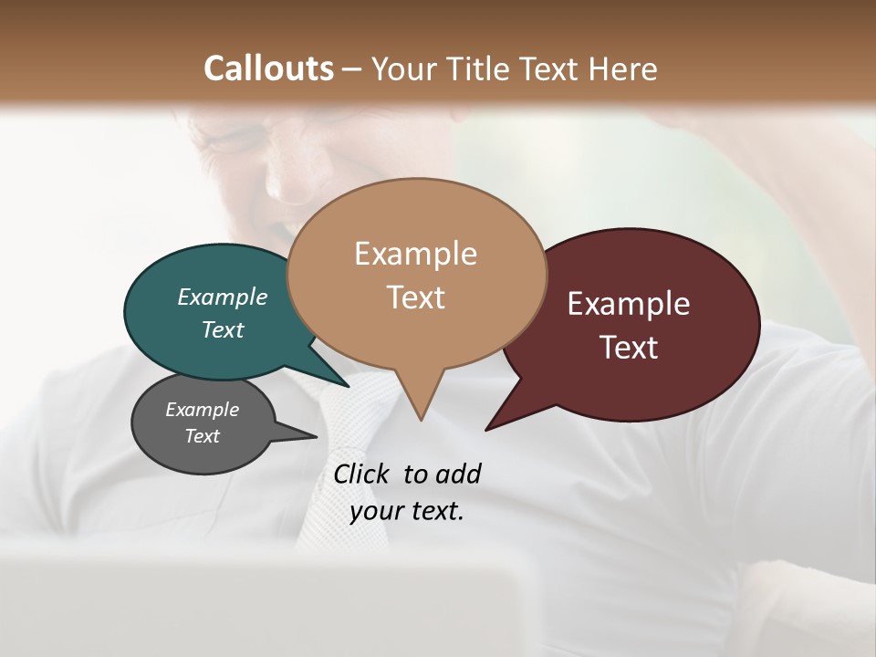 Detached House Coast PowerPoint Template