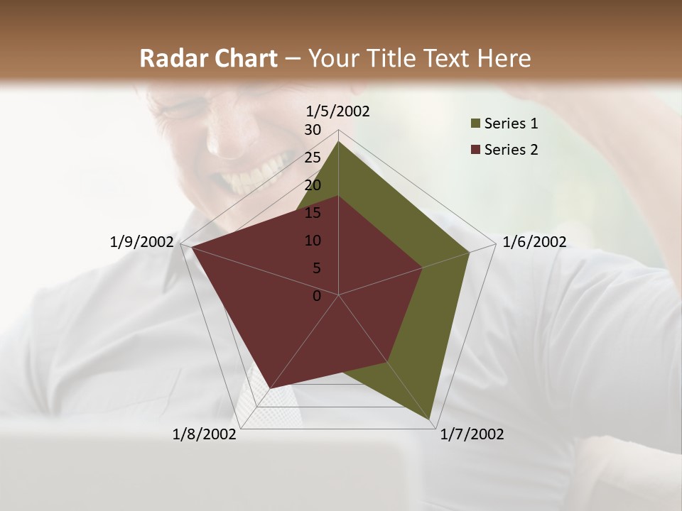 Detached House Coast PowerPoint Template