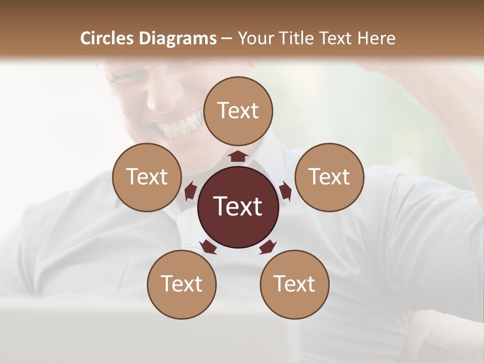 Detached House Coast PowerPoint Template