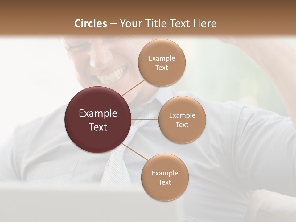 Detached House Coast PowerPoint Template