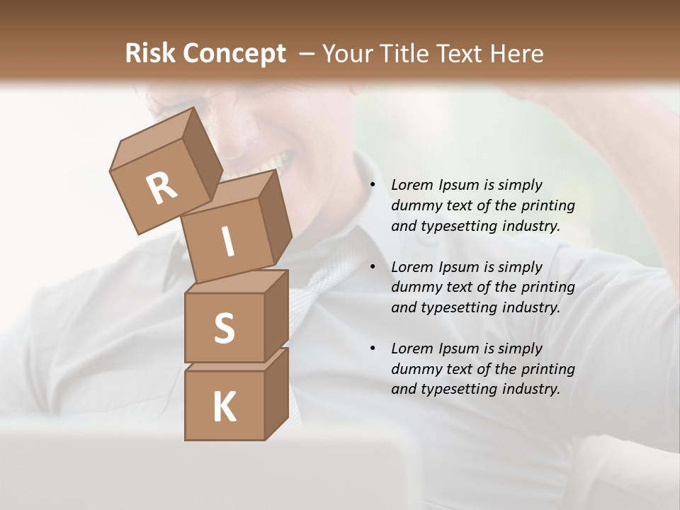 Detached House Coast PowerPoint Template