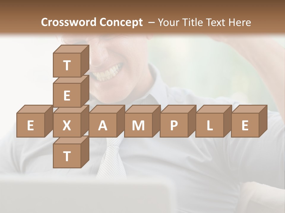 Detached House Coast PowerPoint Template