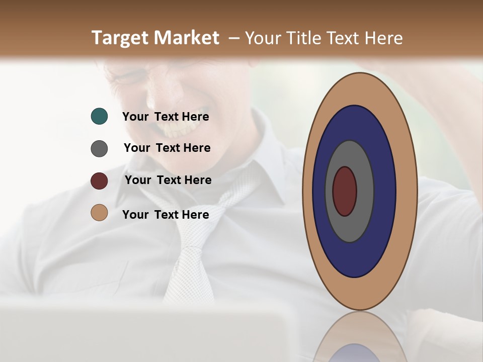 Detached House Coast PowerPoint Template