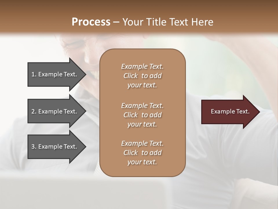 Detached House Coast PowerPoint Template