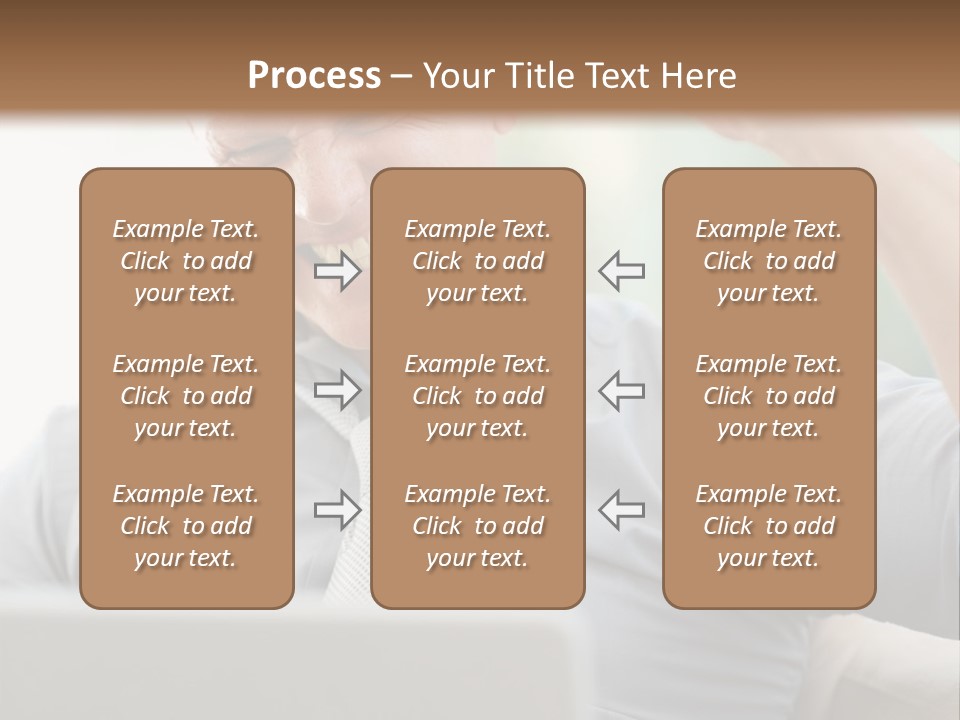 Detached House Coast PowerPoint Template