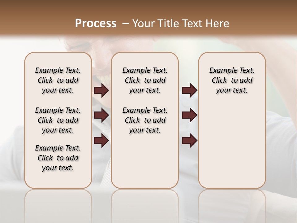 Detached House Coast PowerPoint Template