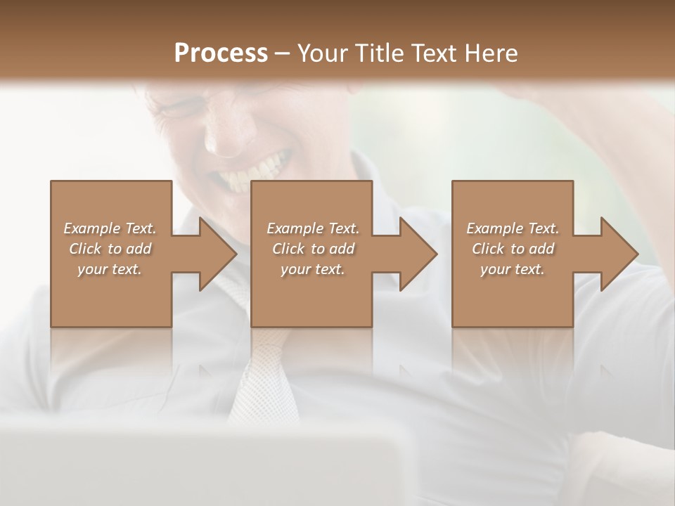 Detached House Coast PowerPoint Template