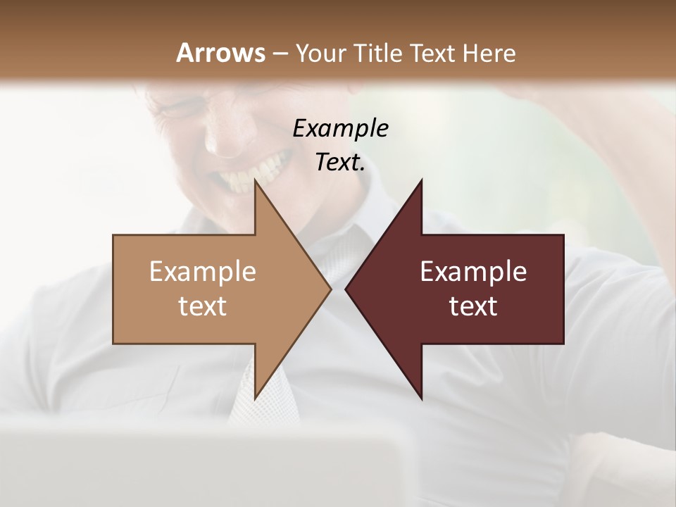 Detached House Coast PowerPoint Template