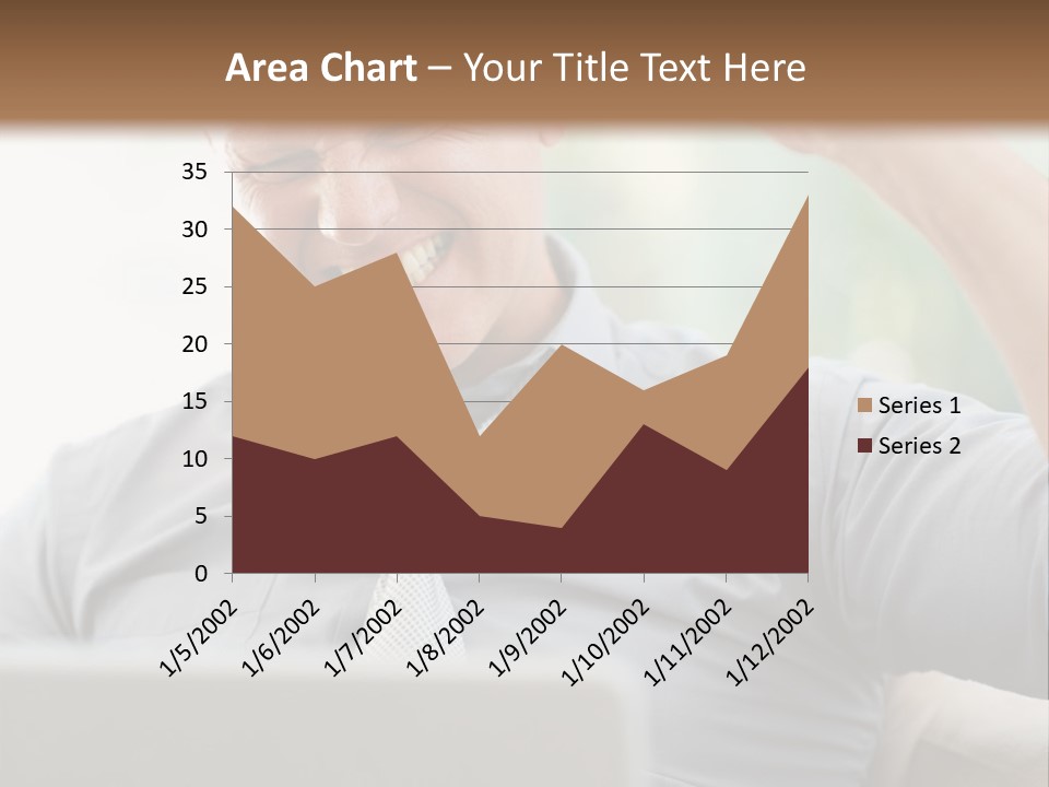 Detached House Coast PowerPoint Template