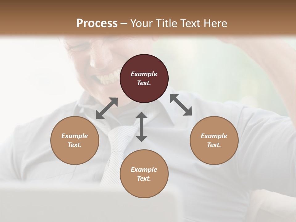 Detached House Coast PowerPoint Template