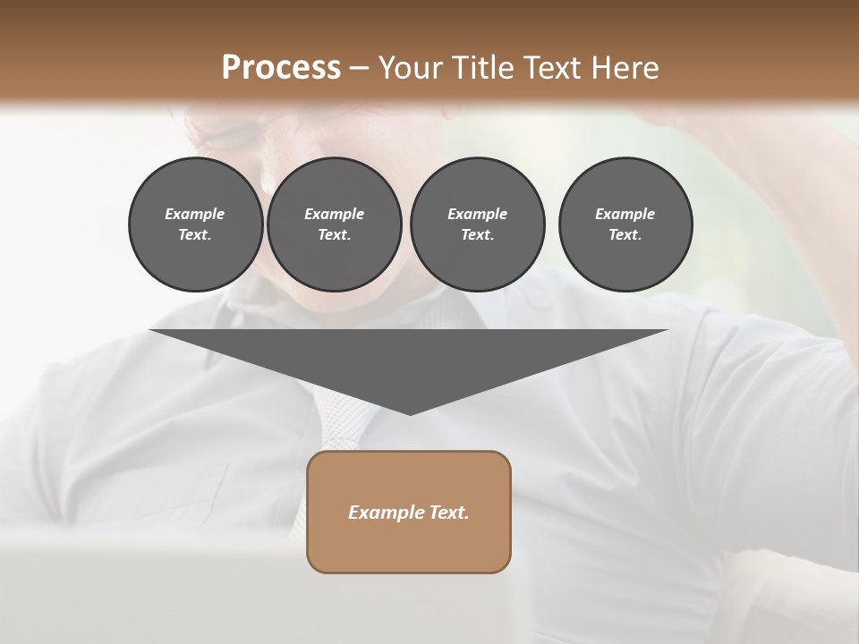 Detached House Coast PowerPoint Template