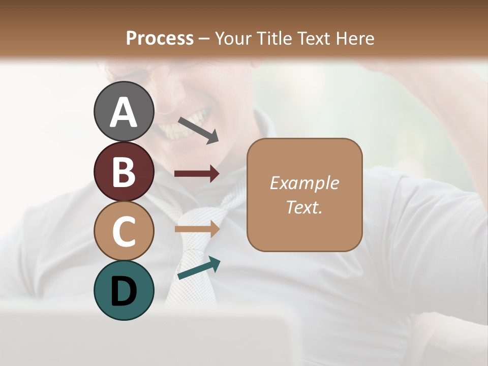 Detached House Coast PowerPoint Template