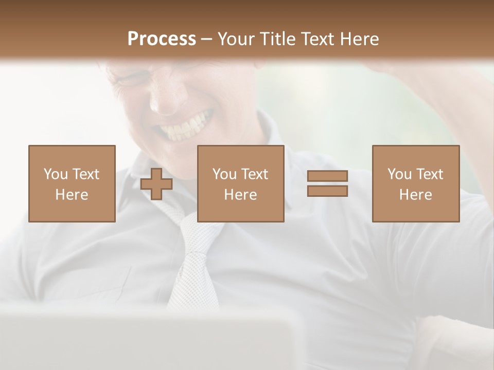 Detached House Coast PowerPoint Template