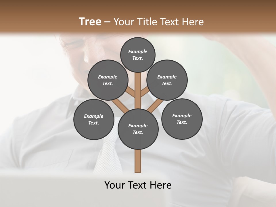 Detached House Coast PowerPoint Template