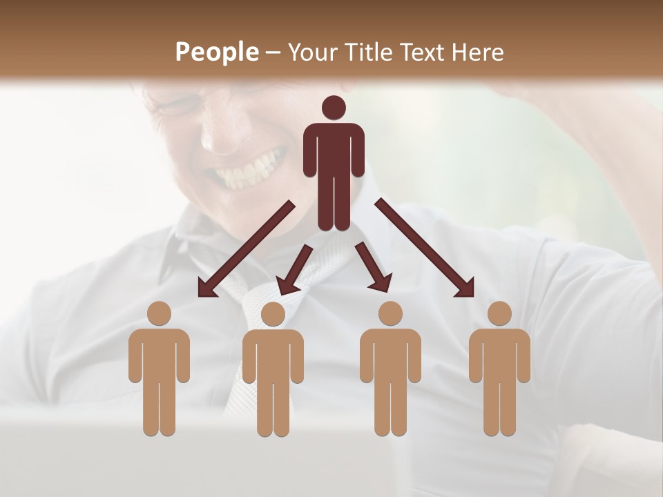 Detached House Coast PowerPoint Template