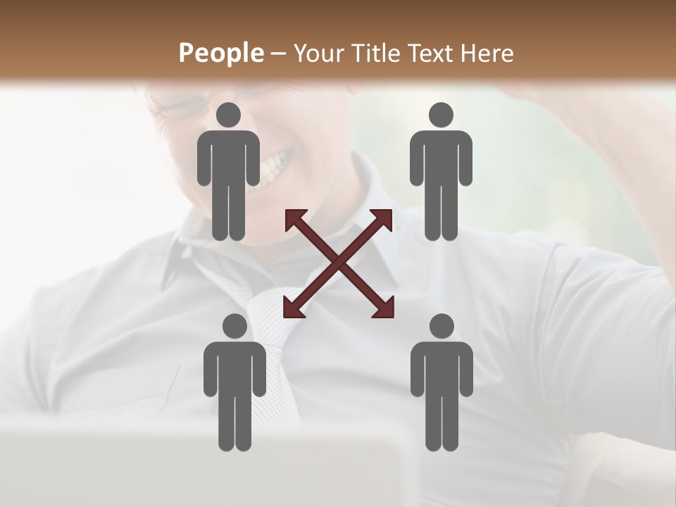 Detached House Coast PowerPoint Template