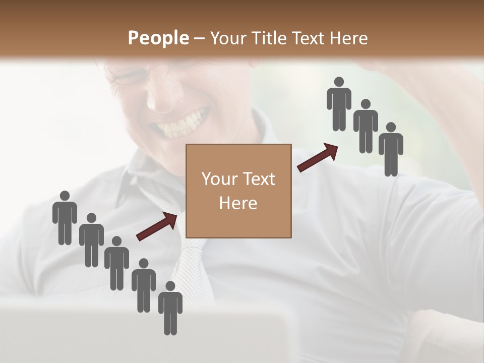 Detached House Coast PowerPoint Template