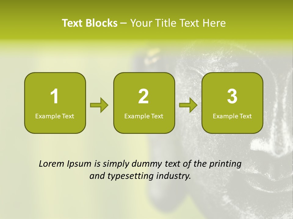 Lotus Thailand Asia PowerPoint Template