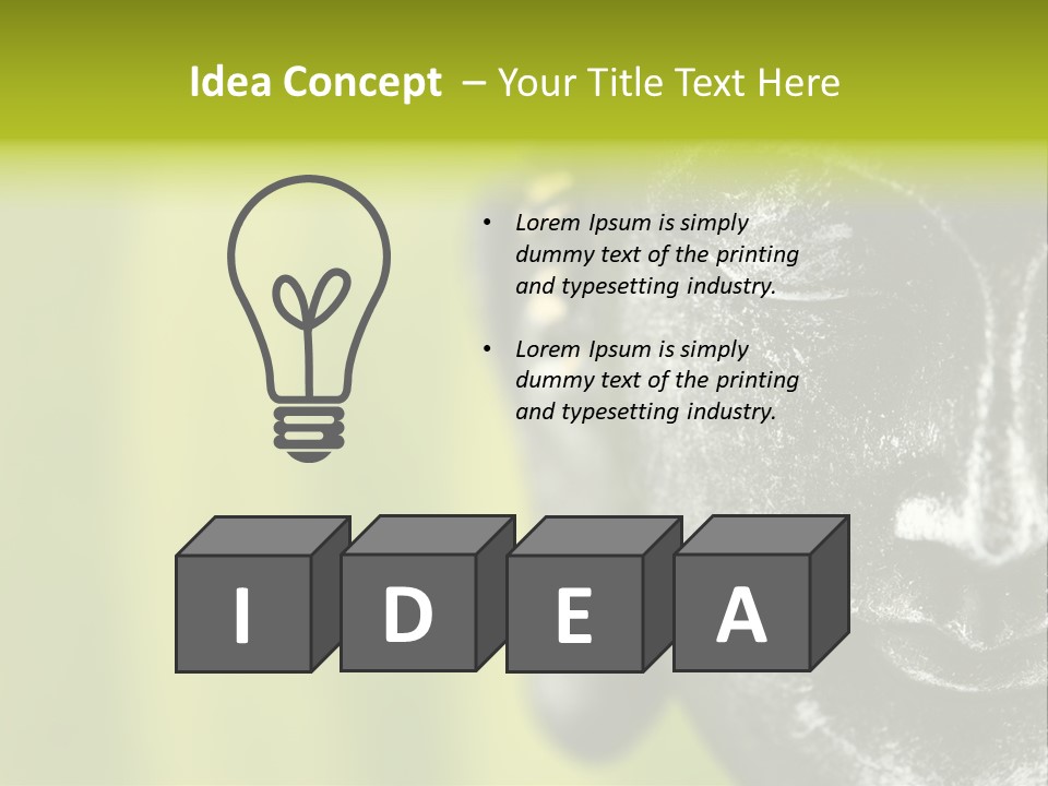 Lotus Thailand Asia PowerPoint Template