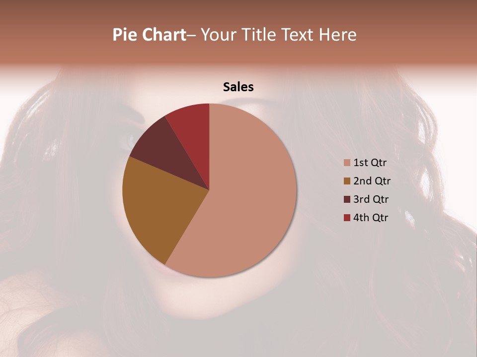 Allure Female Face PowerPoint Template