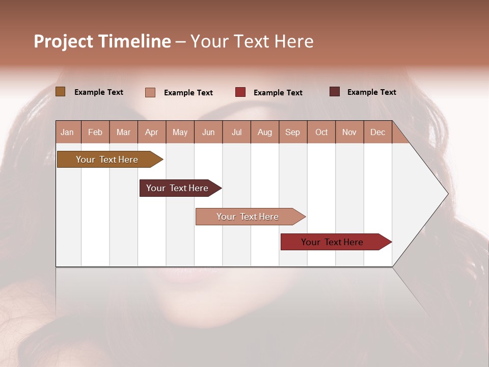 Allure Female Face PowerPoint Template