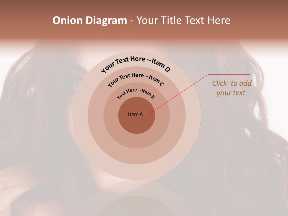 Allure Female Face PowerPoint Template