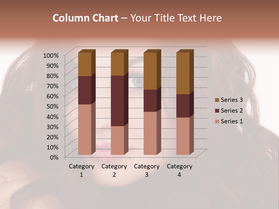 Allure Female Face PowerPoint Template