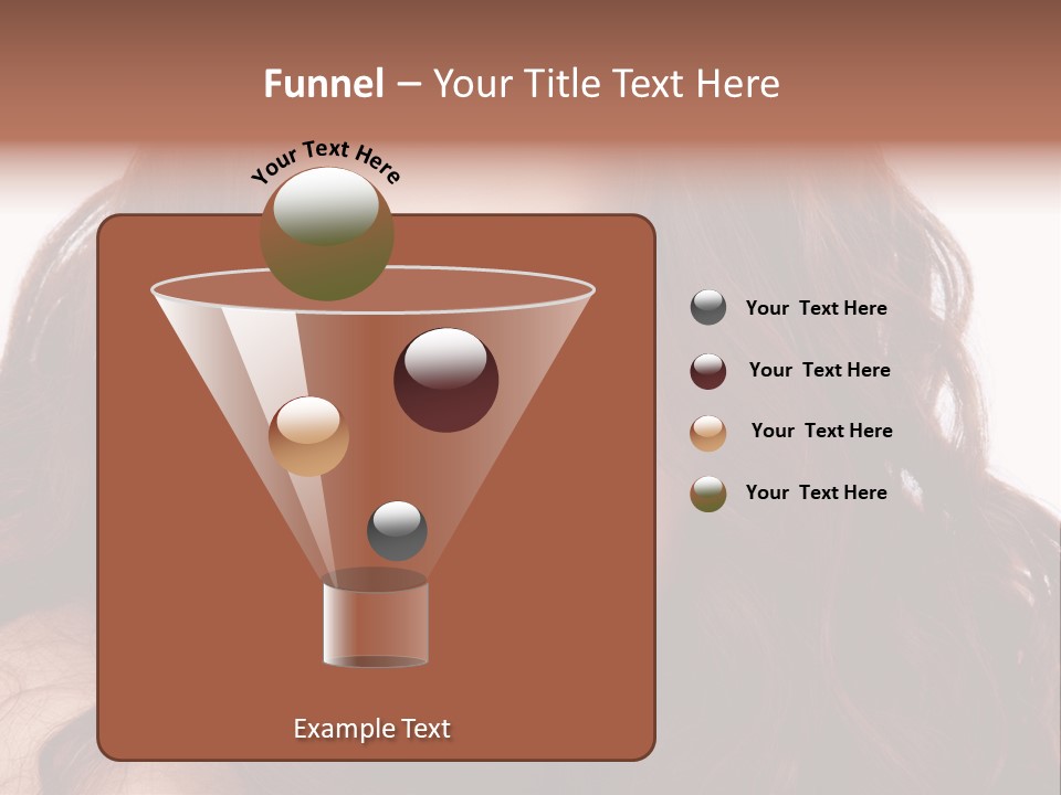 Allure Female Face PowerPoint Template