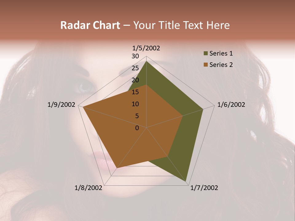 Allure Female Face PowerPoint Template