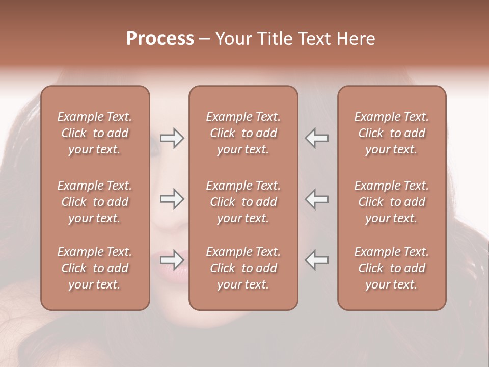 Allure Female Face PowerPoint Template