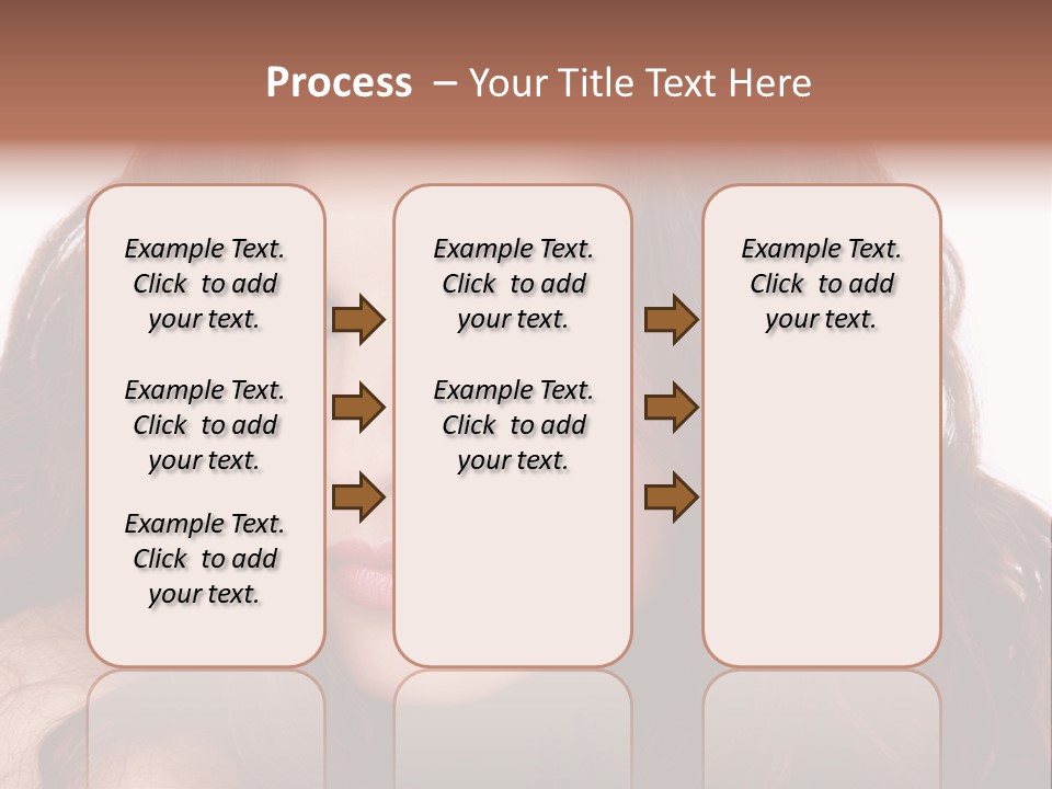 Allure Female Face PowerPoint Template