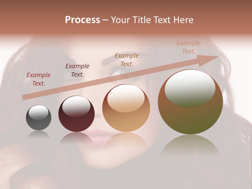 Allure Female Face PowerPoint Template