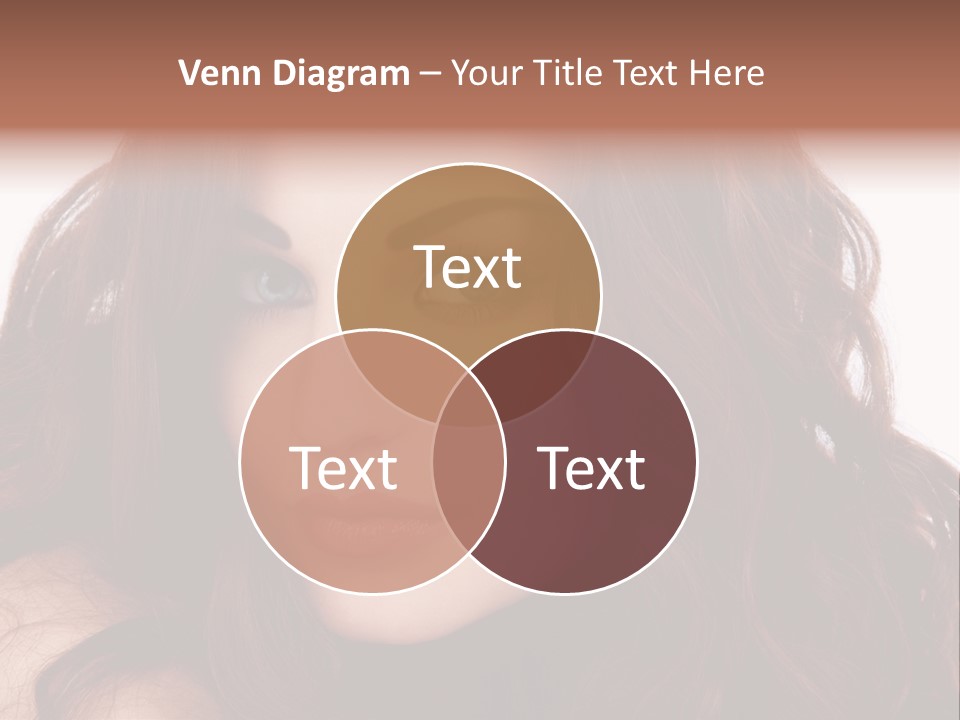 Allure Female Face PowerPoint Template