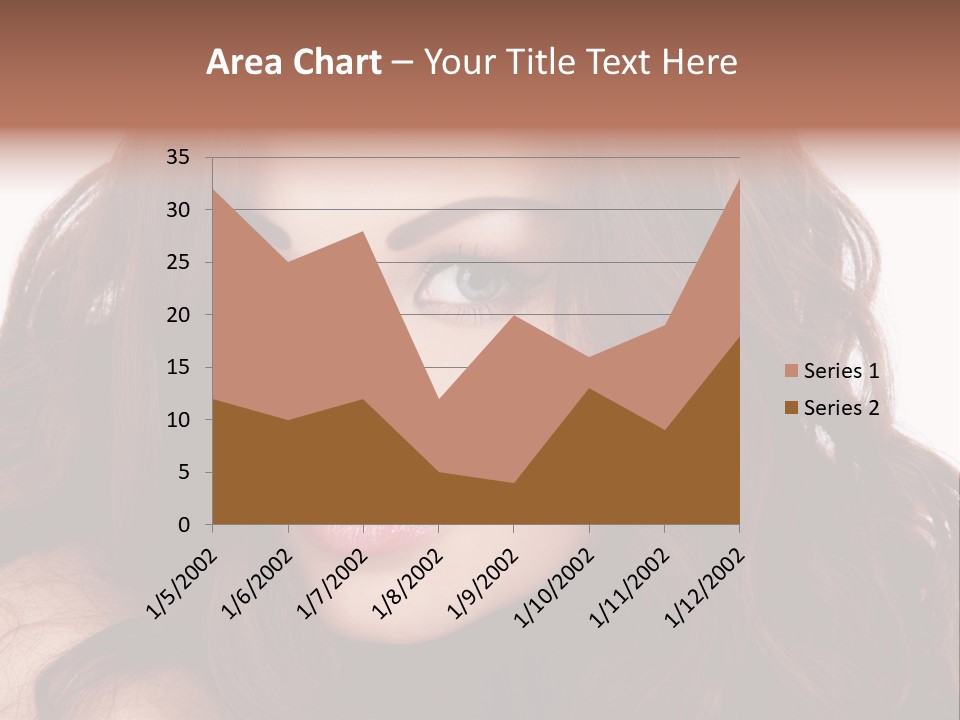 Allure Female Face PowerPoint Template