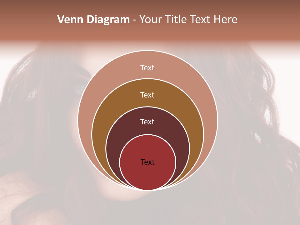 Allure Female Face PowerPoint Template