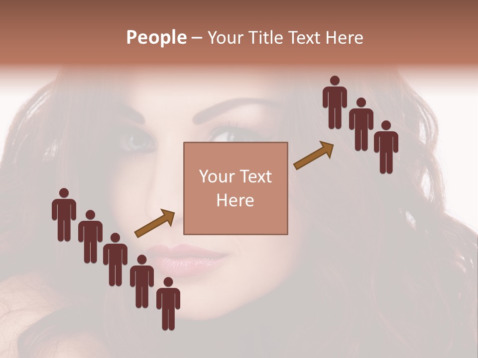 Allure Female Face PowerPoint Template