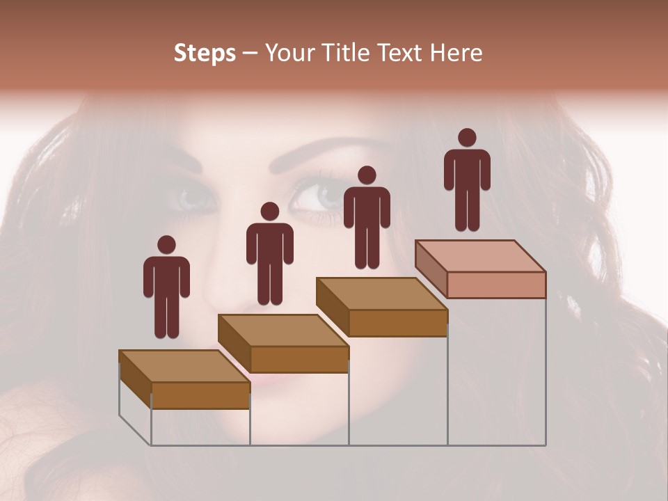 Allure Female Face PowerPoint Template