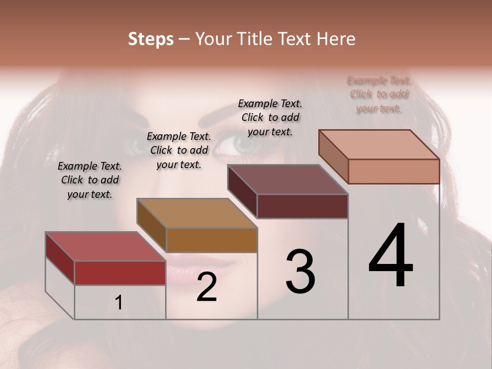 Allure Female Face PowerPoint Template