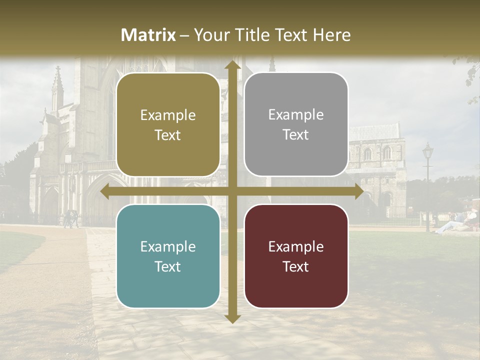 Roof Winchester Cathedral PowerPoint Template