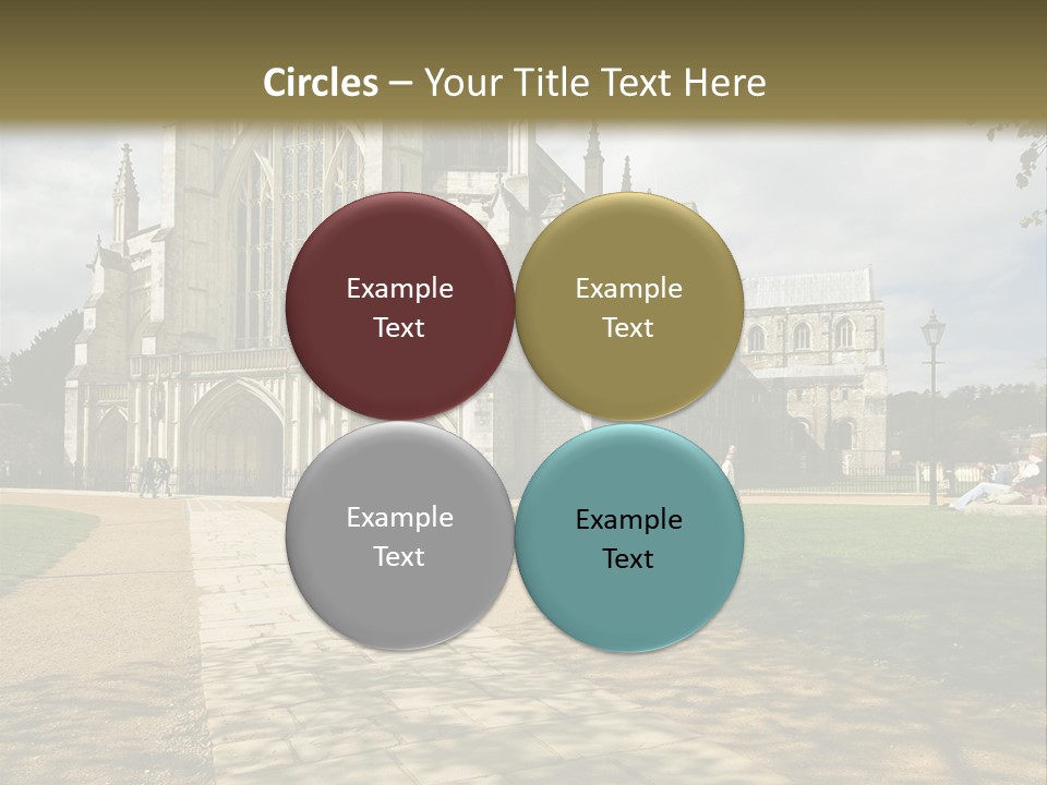 Roof Winchester Cathedral PowerPoint Template