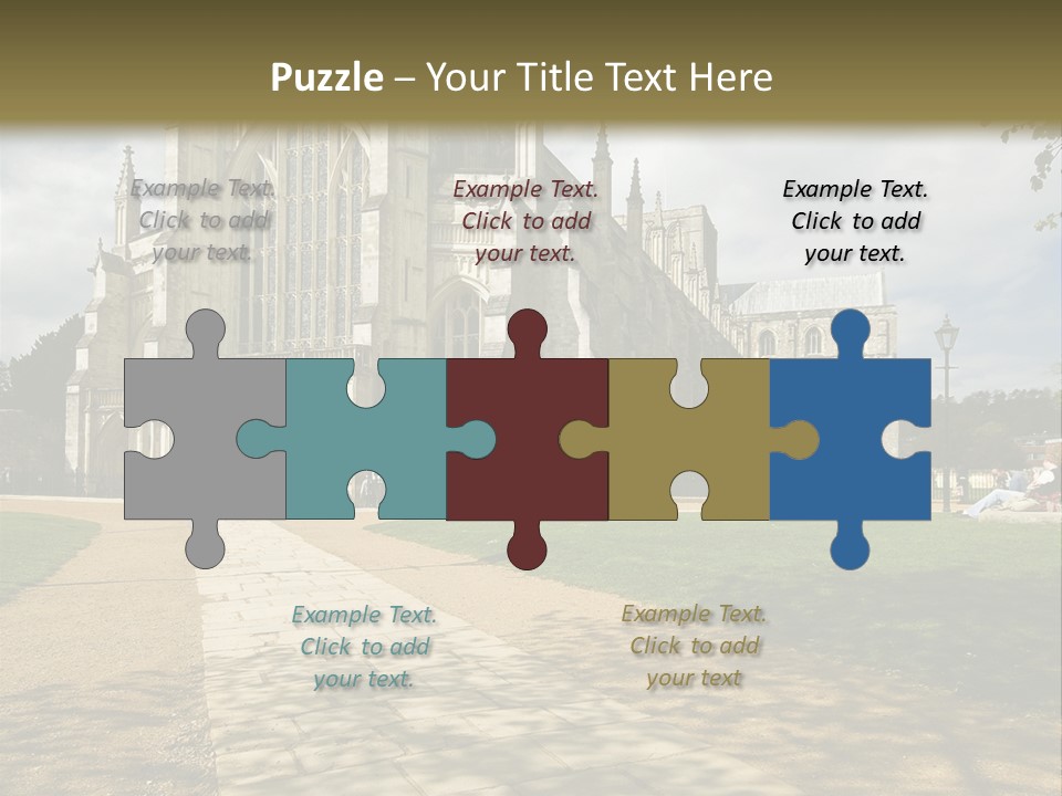 Roof Winchester Cathedral PowerPoint Template