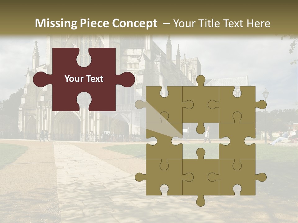 Roof Winchester Cathedral PowerPoint Template