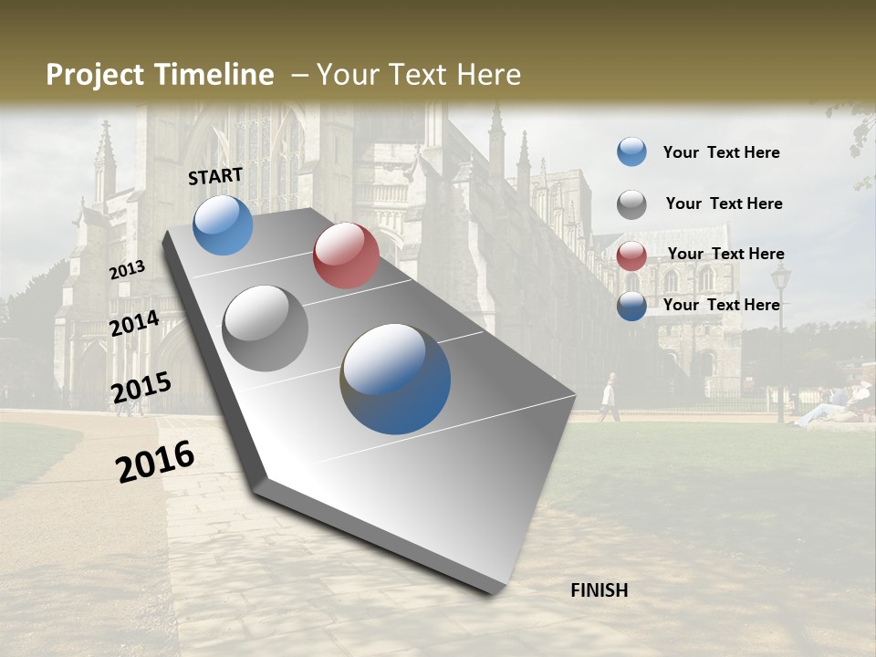 Roof Winchester Cathedral PowerPoint Template