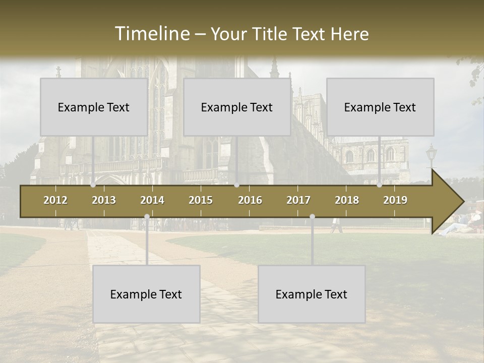 Roof Winchester Cathedral PowerPoint Template