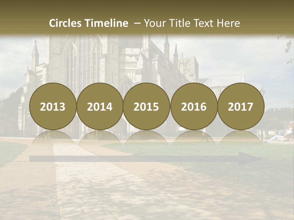 Roof Winchester Cathedral PowerPoint Template