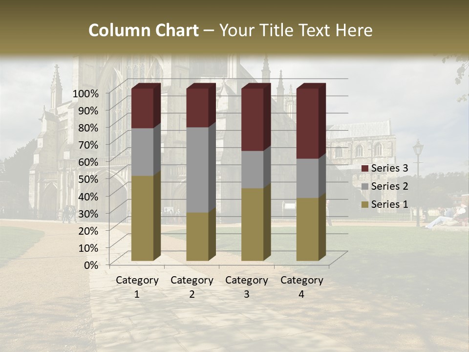 Roof Winchester Cathedral PowerPoint Template
